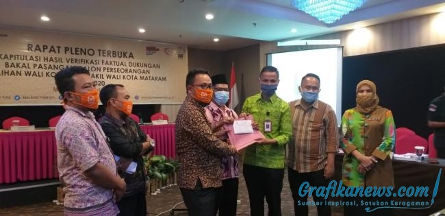 KPU Mataram melaksanakan Rapat Pleno Terbuka